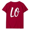 thumbnail image 1 of WEAIXIMIUNG T-Shirt Imprimé Signification Spéciale Saint-Valentin Même Genre Saint-Valentin, 1 of 4