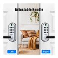 thumbnail image 3 of Smart Fingerprint Door Lock WIFI Digital Touchscreen Yless Entry NFC IP67 Waterproof 2 IC Cards ,Easy to Operate, 3 of 5