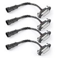 thumbnail image 4 of 4pcs 12V Car LED Grille Light High Brightness Accessory Fit for Toyota Tacoma 2016‑2020White Lens White Light, 4 of 5