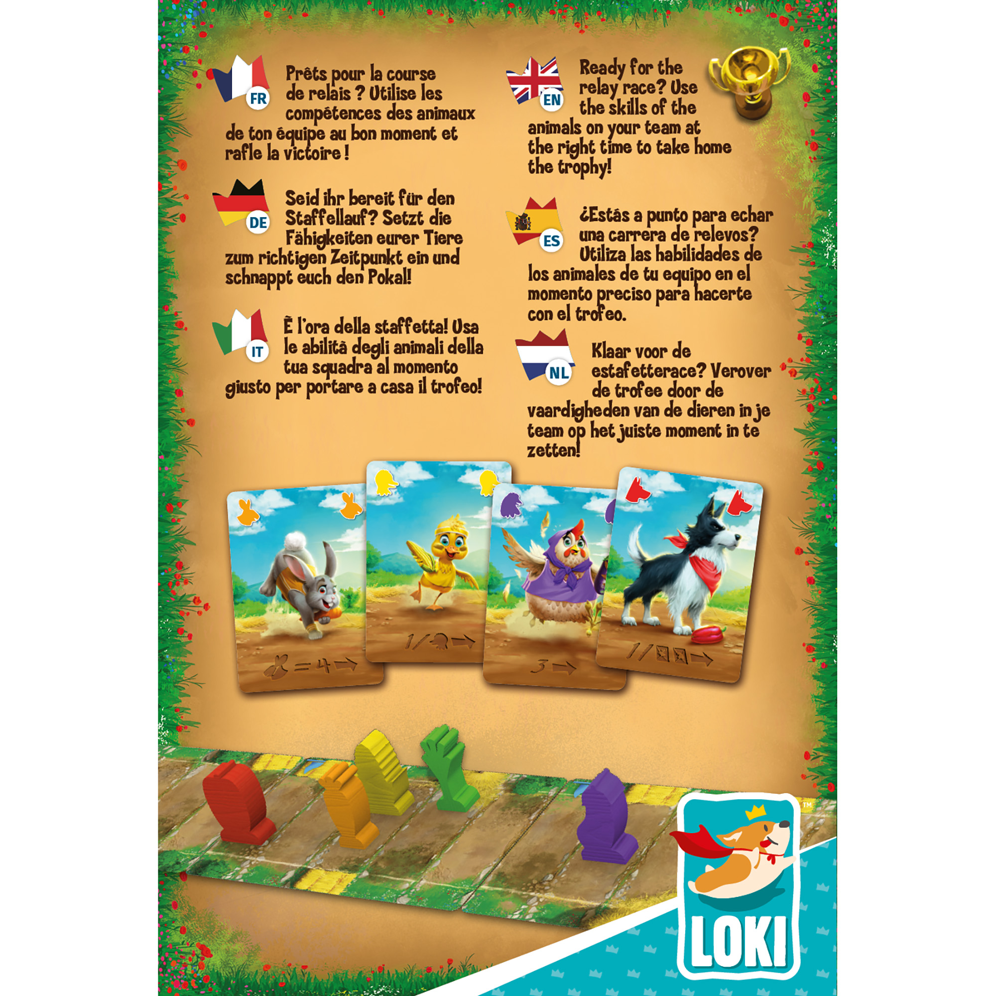 Farm & Furious - Animal Racing Card Game, Kids & Family, Ages 7+, 2-5 Players, 10 Min