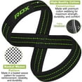 thumbnail image 6 of RDX Anti Slip Men Cotton Green Weight Lifting Straps, 6 of 8
