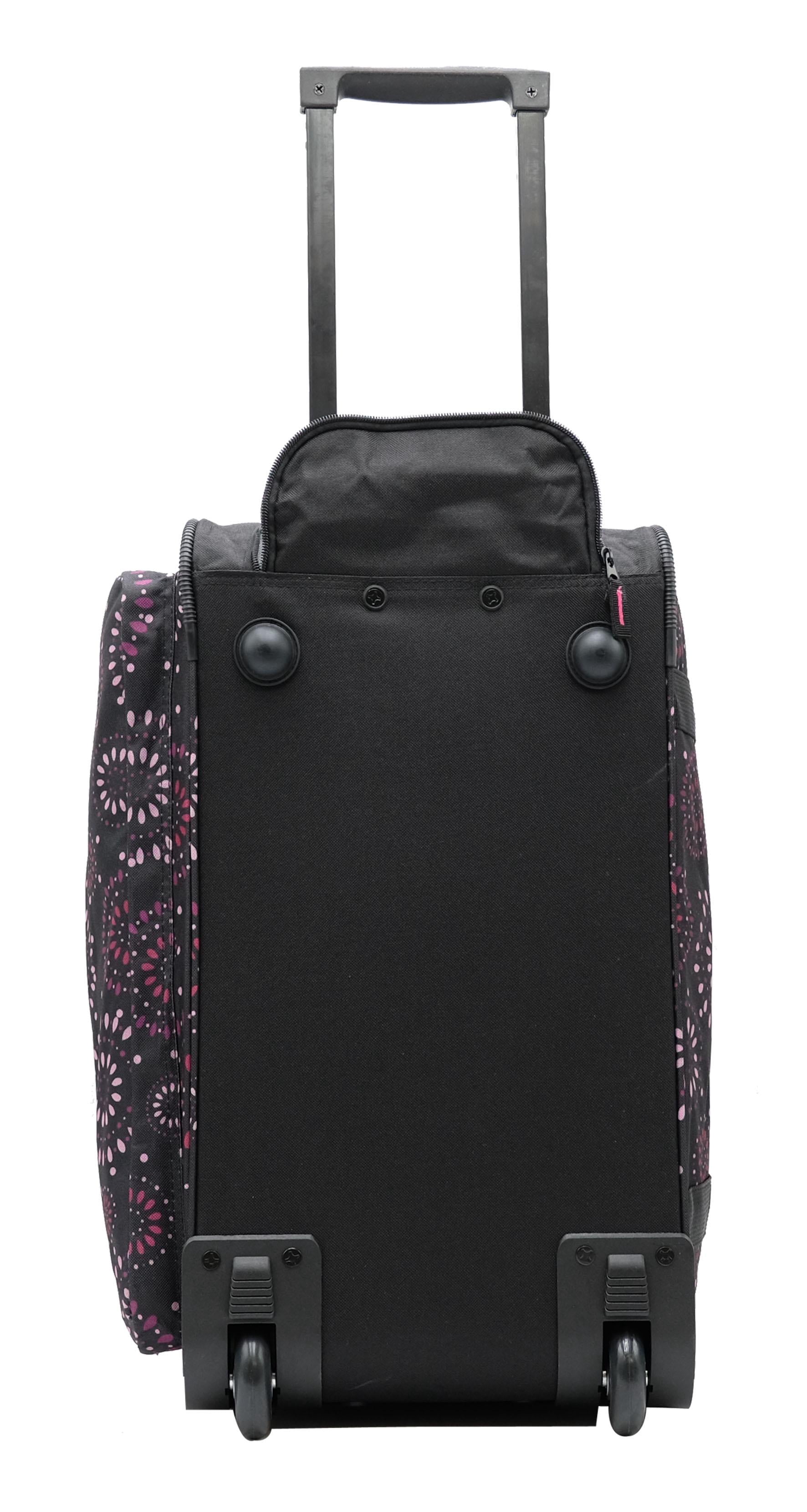 21" MULTI-POCKETS ROLLING DUFFEL BAG-FIREWORKS