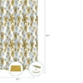 thumbnail image 2 of Maison Concepts 14Pc Set Peva S. Curtain + 12 Hooks + Bathmat Honey Mustard (71L X 71W X 1H), 2 of 2