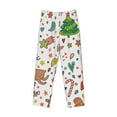 thumbnail image 4 of Balery Men'S Winter Christmas And New Year Deer Pants,Sleepwear Pants,Pajama Pants,Pj Bottoms Drawstring And Pockets-X-Large, 4 of 9