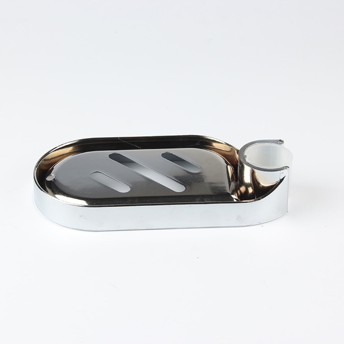 Soap Dish Adjustable Shower Rail Slide Soap Plates Smooth Bathroom