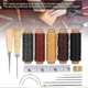 thumbnail image 2 of Leather Hand Sewing DIY Stitching Craft Tool Thimble Measuring Tape Awl Accessory Set, 2 of 3