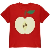 Old Glory Youth Halloween Apple Slice Costume Short Sleeve Graphic T Shirt