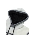 thumbnail image 7 of X RAY JEANS Mens Stripe Pattern Hooded Sweater, Black, 3XL, 7 of 7