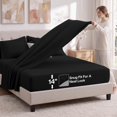 thumbnail image 4 of Utopia Bedding King Comforter Set, Bed in a Bag 7 Piece, Black Diamond Quilted Bedding Set, Microfiber Fill, Comforter, Flat Sheet, Fitted Sheet, Pillowcase, Pillow Shams, Machine Washable, 4 of 5