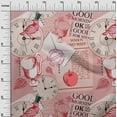 thumbnail image 3 of oneOone Polyester Lycra Peach Fabric Nostalgia Sewing Fabric By The Yard Printed Diy Clothing Sewing Supplies 56 Inch Wide, 3 of 6