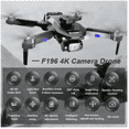 thumbnail image 4 of Drone  Bloosom Sin Escobillas Con 4k Cámara Dual 2baterías Gris, 4 of 4
