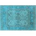 thumbnail image 1 of Ahgly Company Indoor Rectangle Oriental Light Blue Industrial Area Rugs, 3' x 5', 1 of 4