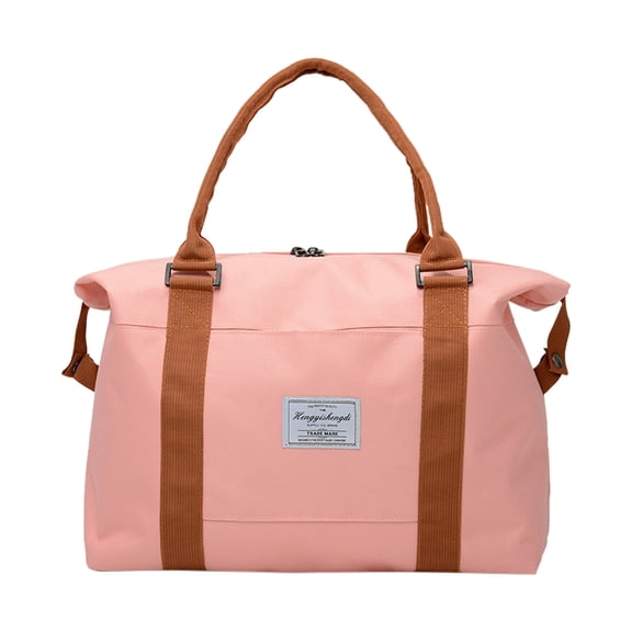 Travel Duffel Bag, Lightweight Expandable Double Shoulder Strap & Capacity Travel Duffel Bag, Sports Tote Gym Bag, Shoulder Weekender Overnight Bag with Wet Pocket for Women Girls