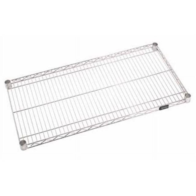 Quantum Storage 1230C Tablette d'Étagères Grillagées Chromées - 12 x 30 Po