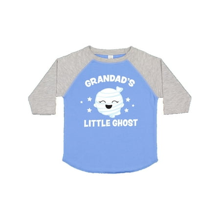 

Inktastic Cute Grandad s Little Ghost with Stars Gift Toddler Toddler Girl T-Shirt
