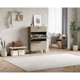 thumbnail image 4 of Tolead Wooden Shoe Cabinet with 3 Flip Drawers, Gray, 4 of 9
