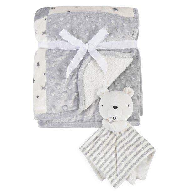 Modern Moments by Gerber Baby & Toddler Boys Blanket Set, 2Piece