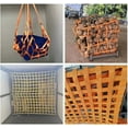 thumbnail image 4 of Nvzi Safety Lifting Net Straps, Flat Nylon Sling Hoisting Net, Loading and Unloading Heavy Objects 15cm Square Mesh Tear Resistance for Construction Rigging Moving Towing Hoisting Work Gear 1.5x1.5m, 4 of 5