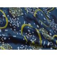 thumbnail image 4 of oneOone Rayon Medium Blue Fabric Chevron Geometric Sewing Fabric By The Yard Printed Diy Clothing Sewing Supplies 56 Inch Wide, 4 of 6