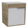 thumbnail image 2 of Mueble Lavamanos Moderno Flotante Excelsior Duna y Blanco, 2 of 3