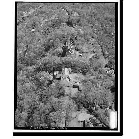 Historic Print, Red Mountain Suburbs, Crest of Red Mountain, Birmingham, Jefferson County, AL - 3, 16" x 20"