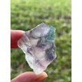 thumbnail image 4 of GAF TREASURES Large Raw Rainbow Fluorite, Natural Rainbow Fluorite Stone, Natural Rough Rainbow Fluorite, Rainbow Fluorite Healing Rough Crystal (Rainbow Fluorite, 1 Piece), 4 of 8