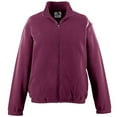 thumbnail image 2 of Boys' Chill Fleece Full Zip Jacket Xs Maroon, 2 of 2