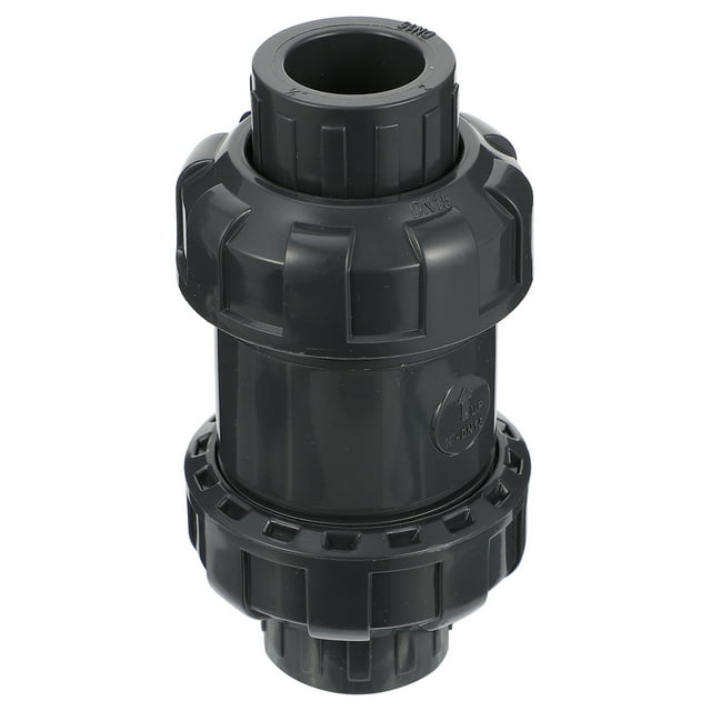MasteelfCA 1pc PVC One Way Inline Check Valves Non Return Valves for Fuel Diesel Gas