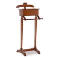 thumbnail image 1 of Linon Valet de Rangement en Bois Mateo en Marquis Cerise, 1 of 8