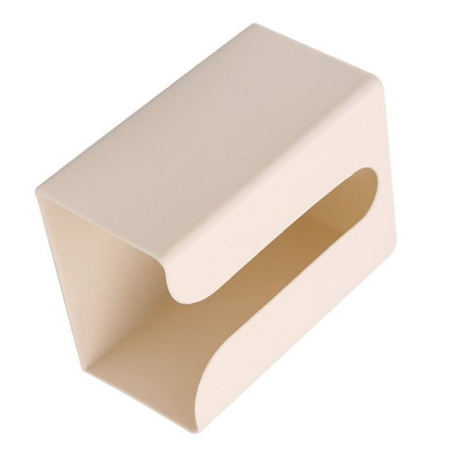 Wall Mount Tissue Box Holder Large Capacity Multi Functional Design Modern Minimalistic Simple Installation Tissue Box Cover for Living Room Bathroom