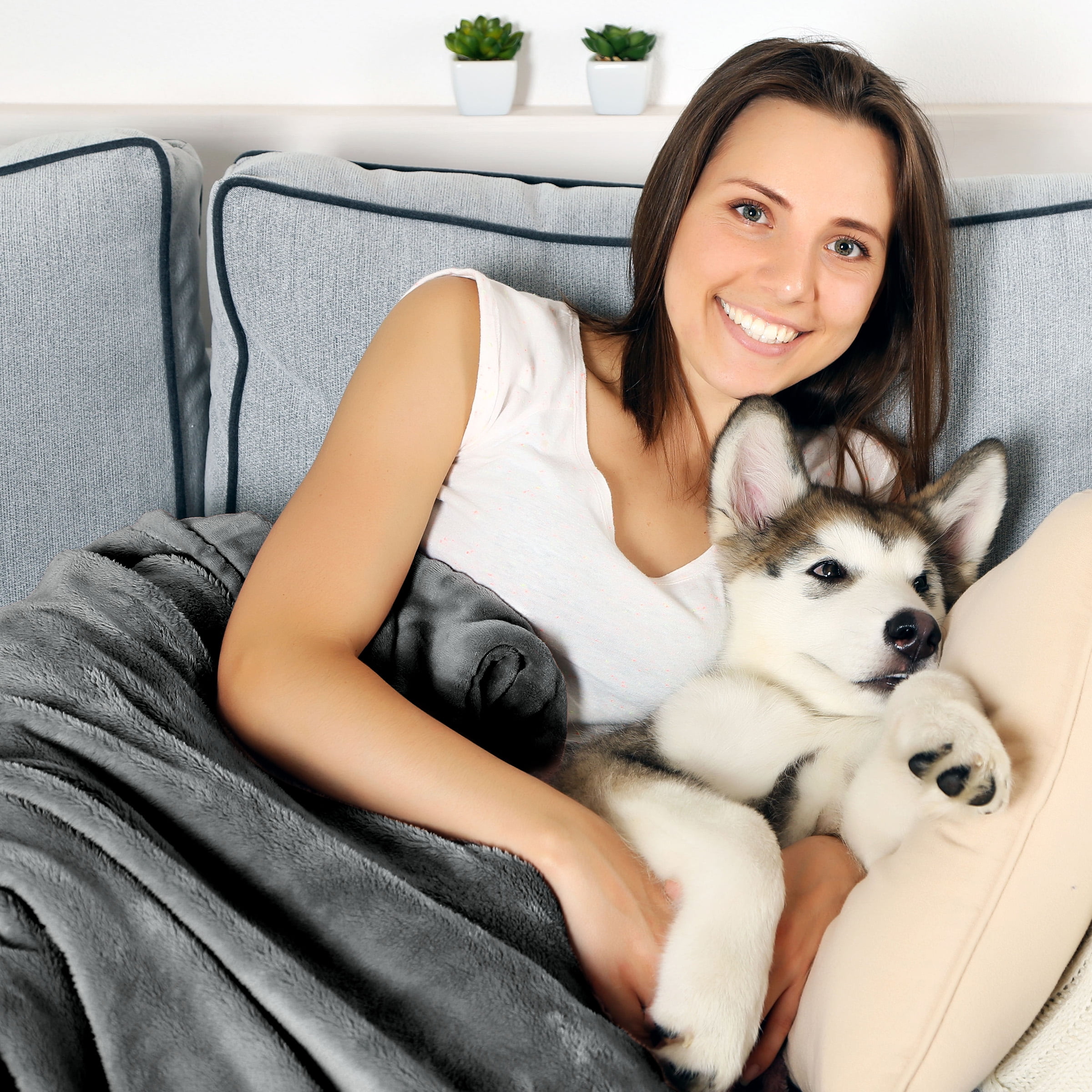 Waterproof pet cheap throw
