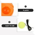 thumbnail image 3 of Phenofice 1 Set Self Tennis Training Tool Eye Hand Coordination Orange Plastic Trainer, 3 of 8