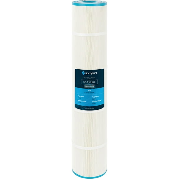 SpiroPure Replacement for Pleatco PCAL100 Waterway 100 817-1000 Unicel C-4995 Filbur FC-2940 Hot Tub Spa Pool Filter Replacement Cartridge