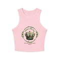 thumbnail image 5 of Womens Micro Rib Racer Tank Top, 5 of 6