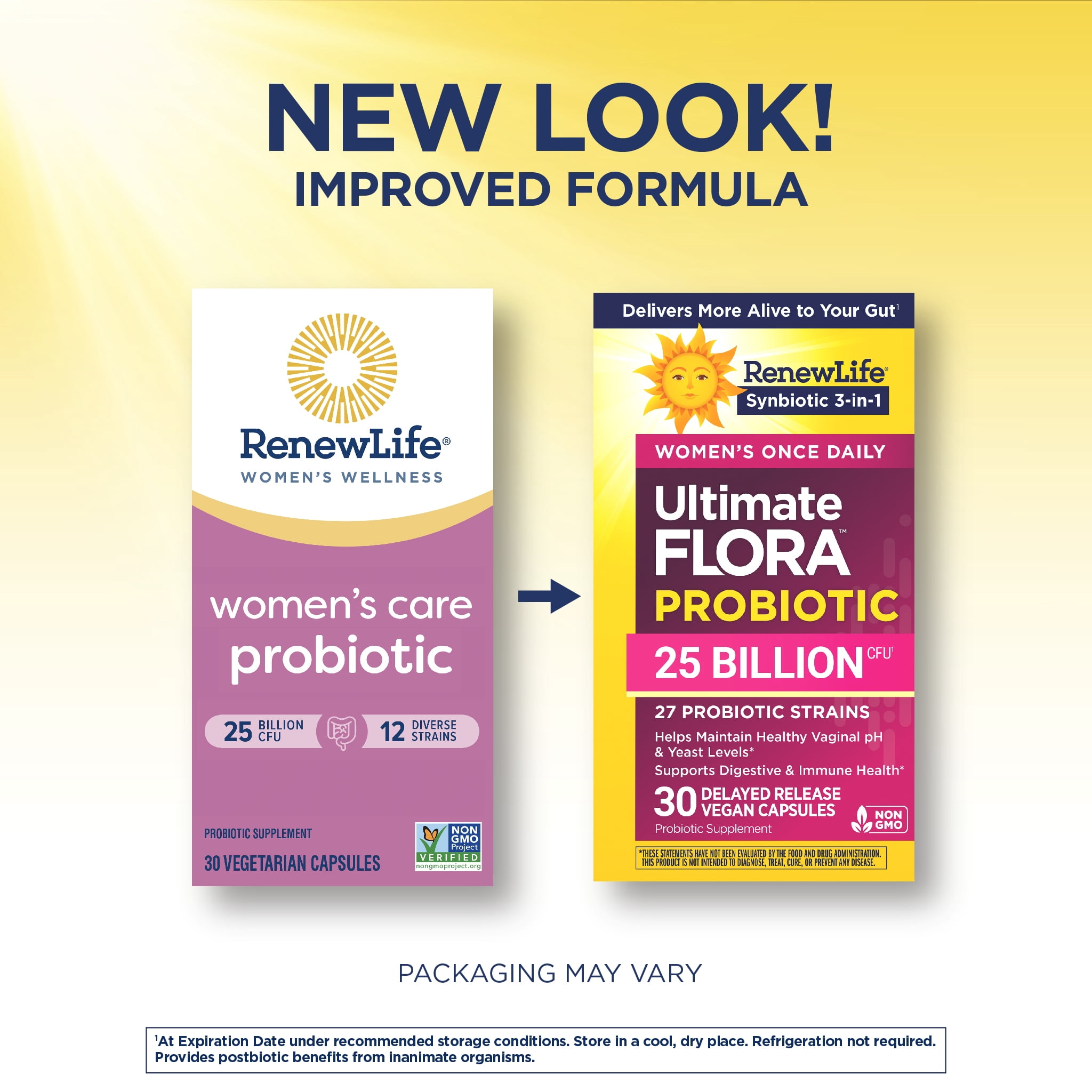 Renew Life Women's Probiotic Capsules, 30 Count