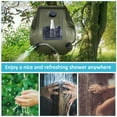 thumbnail image 5 of Xhy Solar Shower Bag 20L Portable Compact Solar Heated Water Container for Outdoor Camping Beach Traveling Hiking 5 Gallon Green, 5 of 5