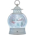 thumbnail image 3 of Roman 133295 Led Swirl Snowman Lantern Christmas Scene, 11 inch, Multicolor, 3 of 4