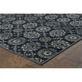thumbnail image 3 of Sphinx Richmond Area Rug Navy Circles Vines 3' 10" x  5' 5" Rectangle, 3 of 3