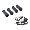 thumbnail image 1 of Adaptadores de cubo hexagonal de rueda Tholdsy 12 mm combinador de extensión 30 mm para 1/12 1/14 Wltoys Negro, 1 of 6