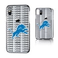 thumbnail image 3 of Detroit Lions iPhone Clear Text Backdrop Design Case, 3 of 4