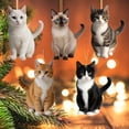 thumbnail image 3 of ROZYARD Decorative Black Cats Mirror Hanger Enhances Car Atmosphere & Reduces Fatigue, 3 of 13
