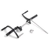 Aluminum Black 4.5" Forward controls Footpegs for Yamaha Virago XV125 1997-2004/ Virago 250 V Star 250 XV250 1988-2020