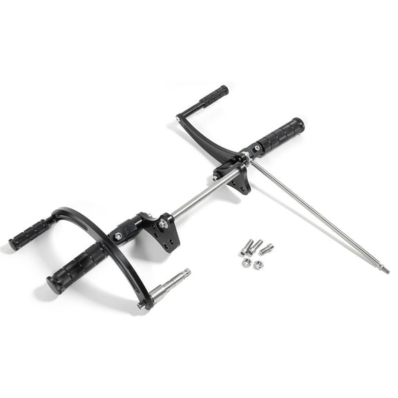 Aluminum Black 4.5" Forward controls Footpegs for Yamaha Virago XV125 1997-2004/ Virago 250 V Star 250 XV250 1988-2020