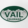 thumbnail image 2 of CafePress - Vail Colo License Plate - Adjustable Unisex Printed Trucker Hat with Mesh Back, 2 of 10