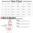 thumbnail image 3 of Summer Savings Clearance 2025! TAGOLD Womens Plus Size Bra Clearance,Summer Casual Bras for Womens,Fashion Woman's Lace Beauty Back Solid Strap Wrap Plus Size Bra Underwear, 3 of 3