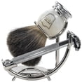 thumbnail image 1 of Parker Rasoir de Sécurité 29L - Inclut Brosse Blaireau Noire, Support & Rasoir de Sécurité Parker 29L Ouverture Papillon, 1 of 4