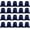 Navy Blue, variant on 20 count Drawstring Backpack Bag Bulk Black Drawstring Bags String Backpack  Gym Sack Bags Foldable Storage Bag for Women Men Shopping Gym Travel