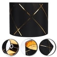 thumbnail image 3 of Small Lampshade Cloth Barrel Lamp Shade E27 Base Stripe Pattern Light Cover, 3 of 5