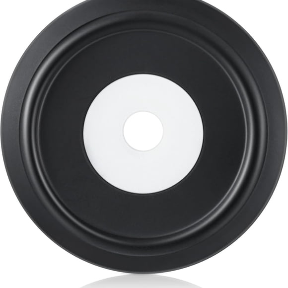 Metal Tub Spout Cover Ring 1 1/2 Inch ID 3 5/8 Inch OD Bathroom Bathtub Faucet Cover Plate With Foam Gasket Black Plumbing Trim Ring For Tub Spout Remodeling And