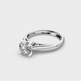 thumbnail image 3 of 3 Carat Beautiful IGI Certified Lab Grown Diamond Engagement Ring for Women 14K White Gold | Round Cut Lab Created Solitaire Diamond Rings | Size 7 Diamond-Capitals, 3 of 8
